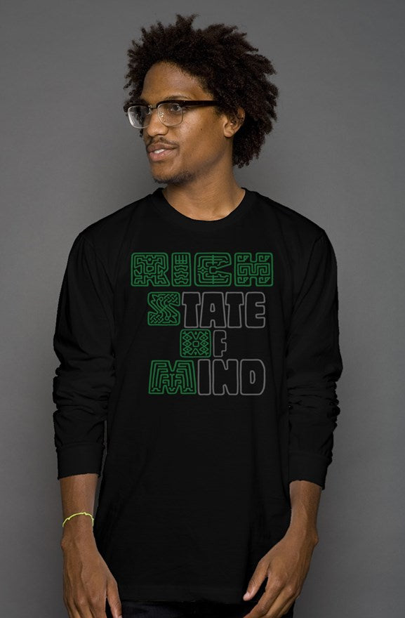 Rich State of Mind Long sleeve Tee