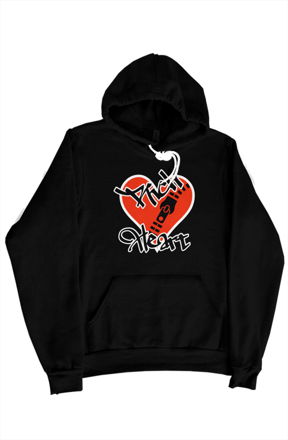 Rich Heart pullover hoodie 