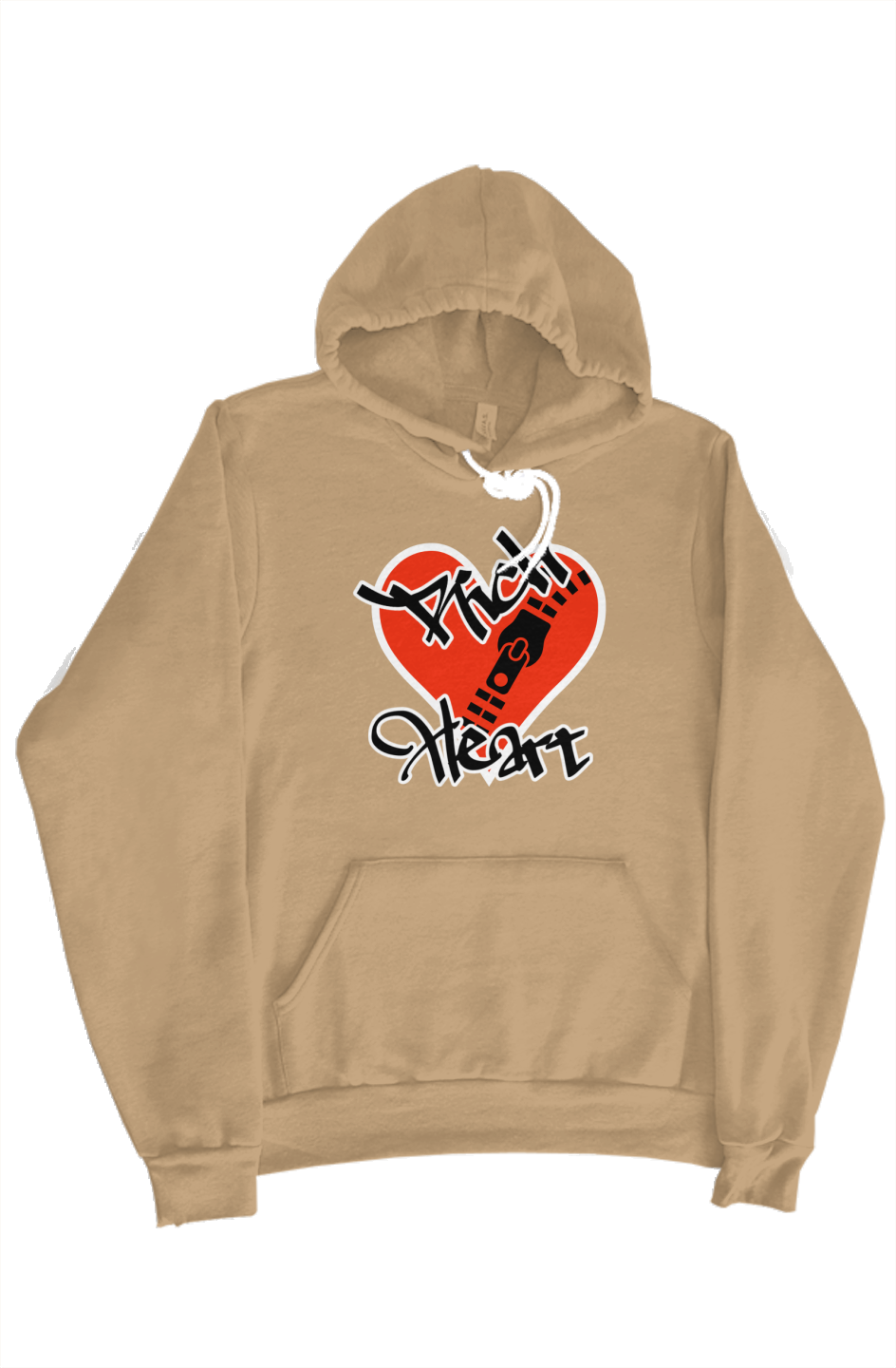 Rich Heart pullover hoodie