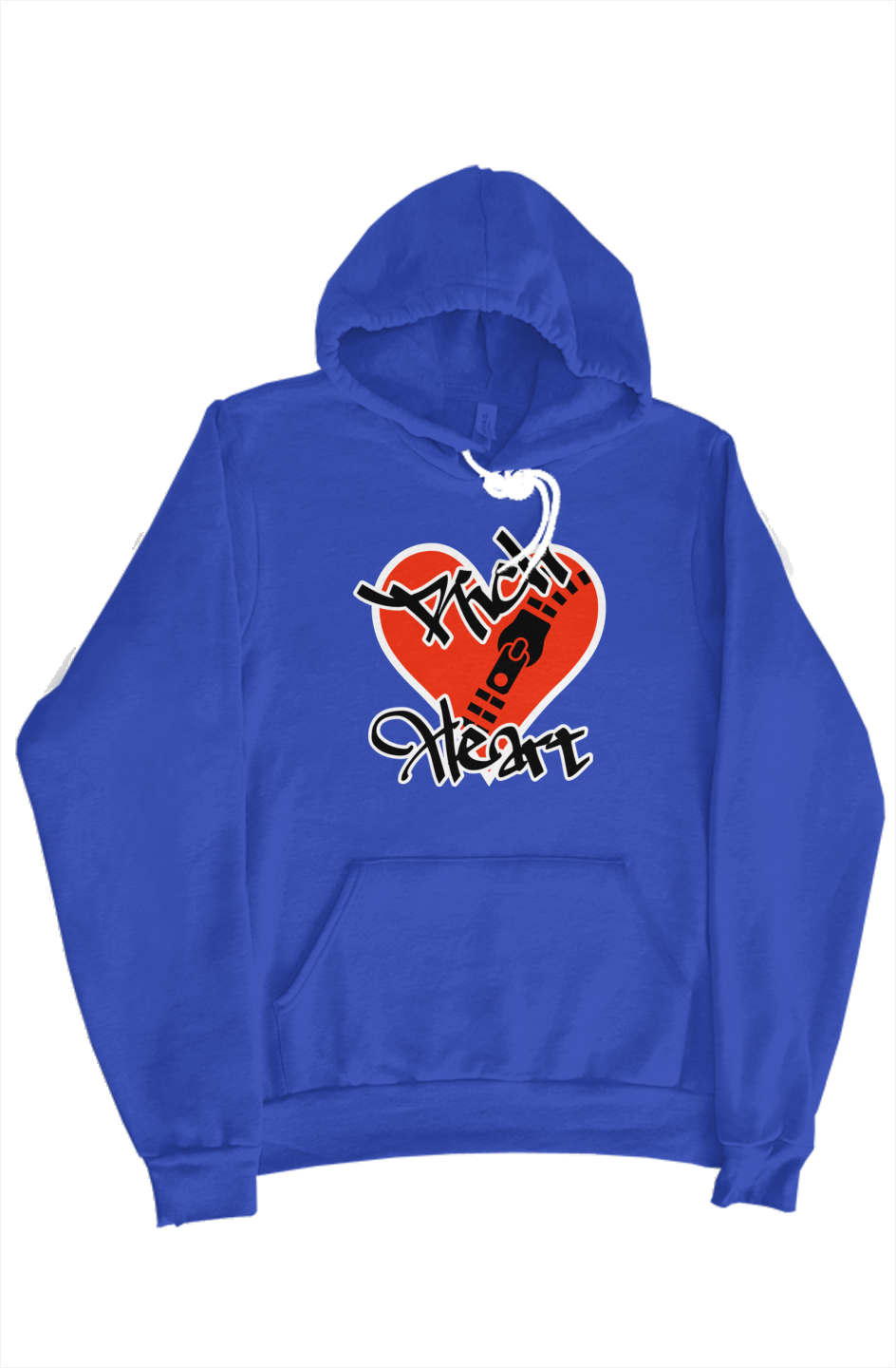 Rich Heart pullover hoodie