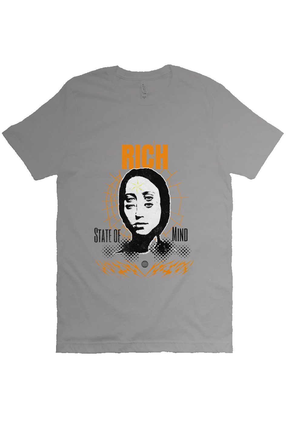 Shattered pieces Rich State of Mind Tee