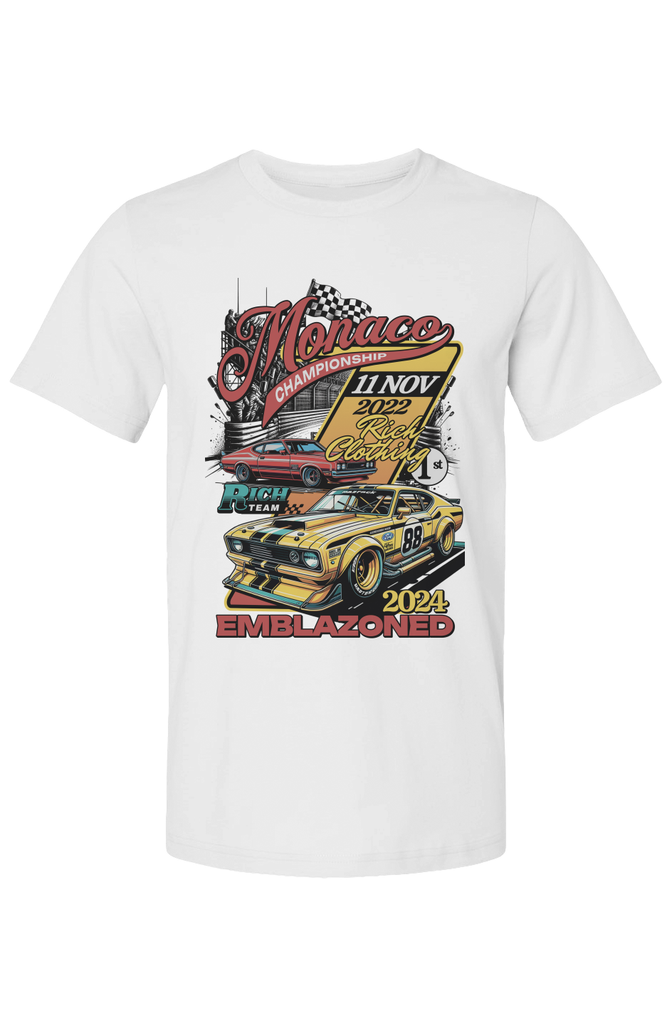 RC Monaco Championship racing Tee