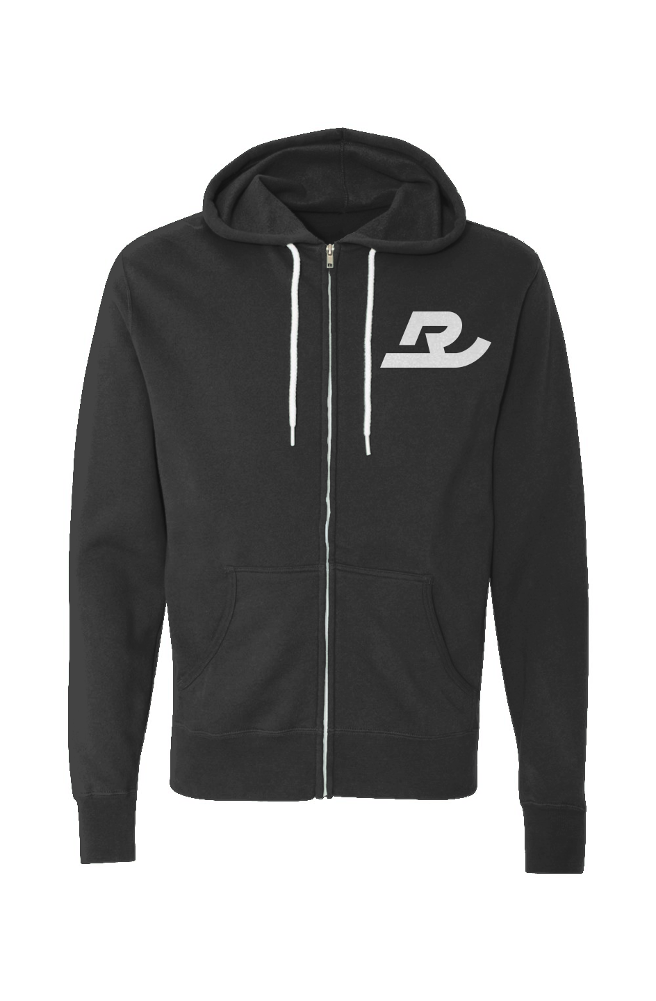 Embroidered Big R Full-Zip Hoodie