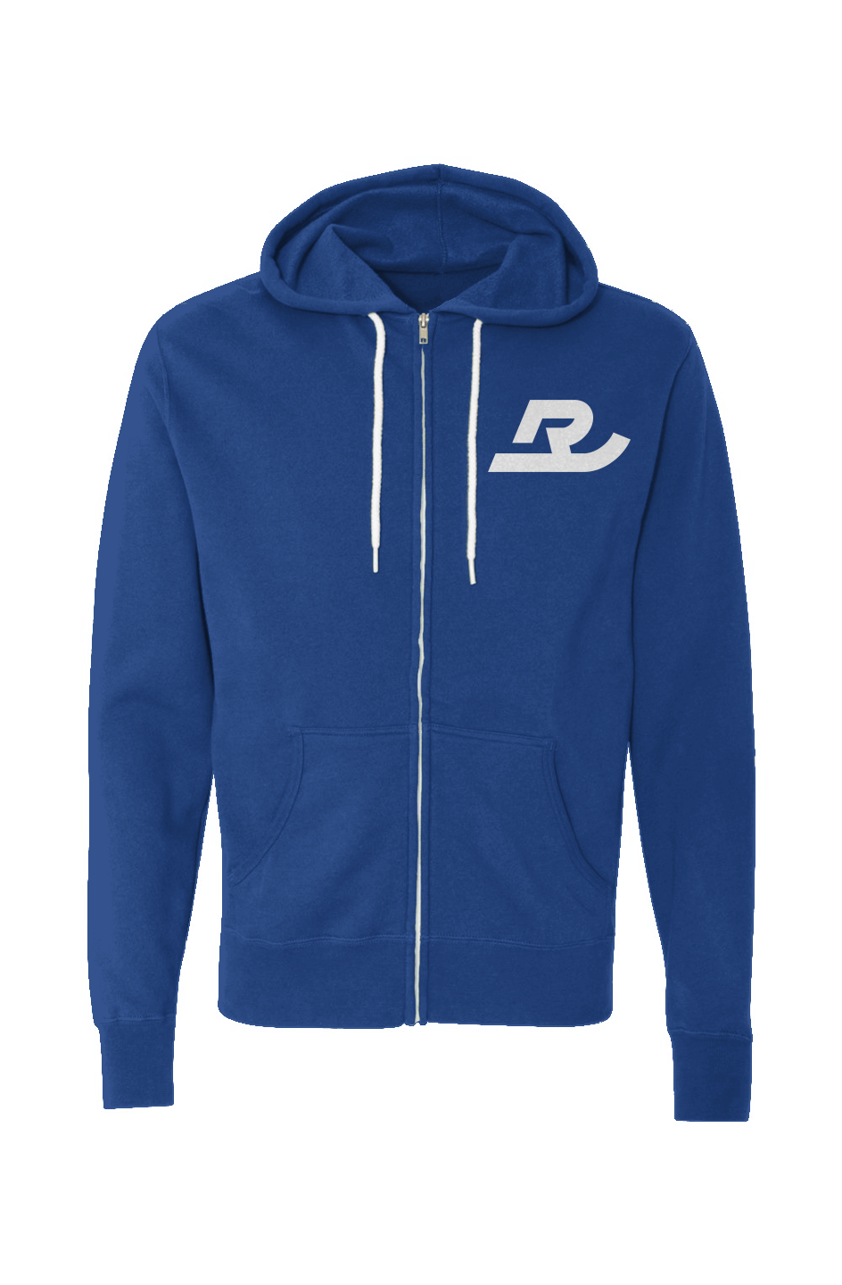 Embroidered Big R Full-Zip Hoodie