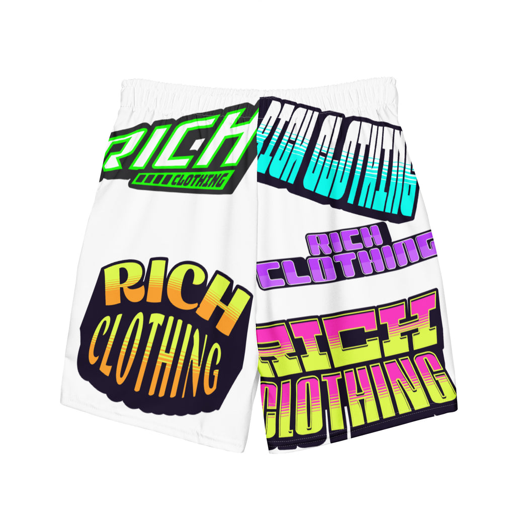 Men's retro Rich Clothing swim trunks