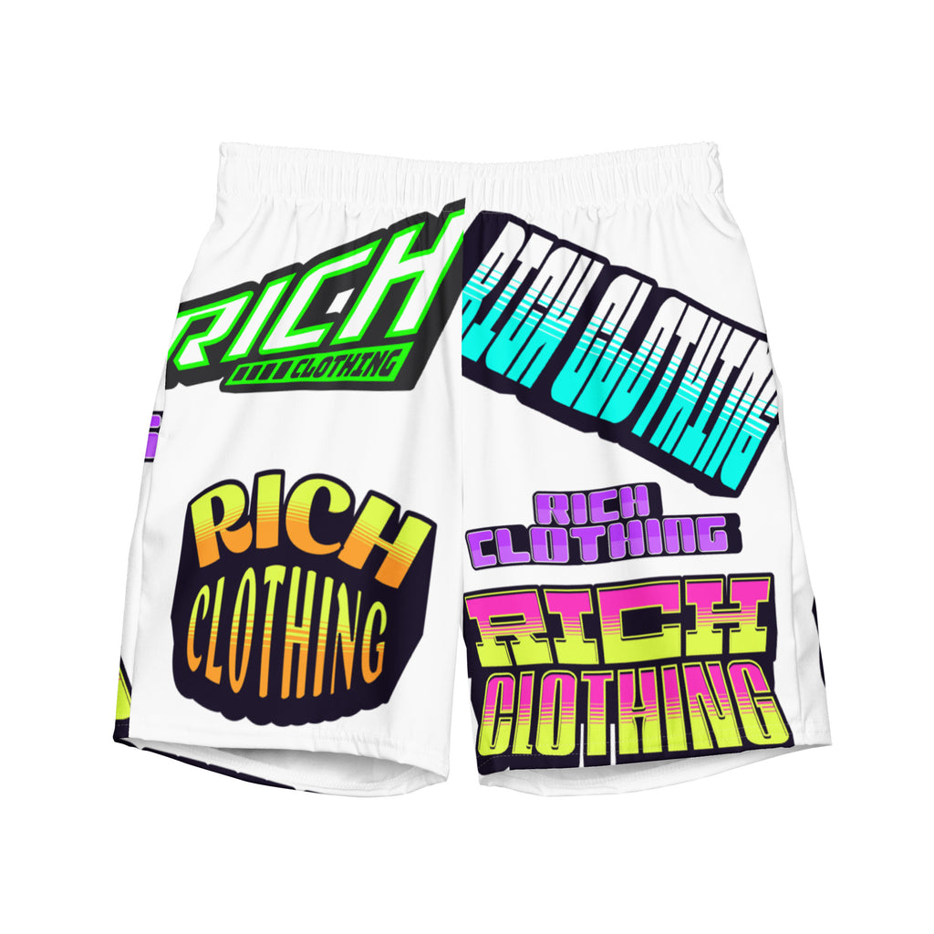 Men's retro Rich Clothing swim trunks