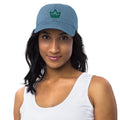 God is Fashion Embroidered Denim Hat
