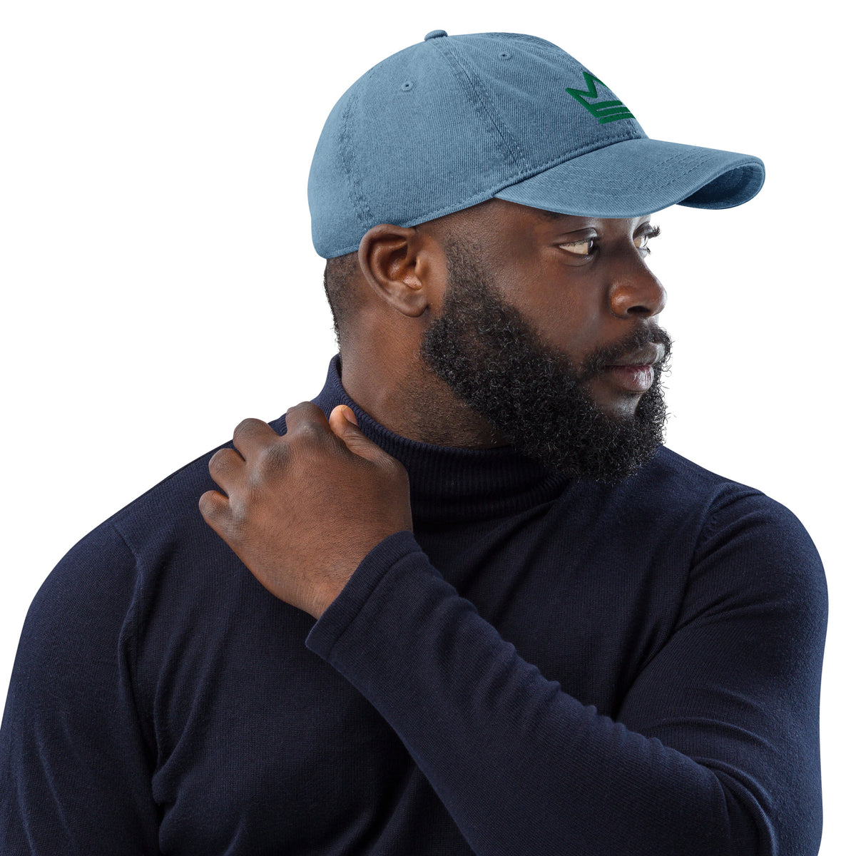 God is Fashion Embroidered Denim Hat