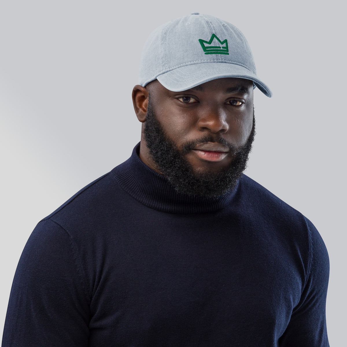 God is Fashion Embroidered Denim Hat
