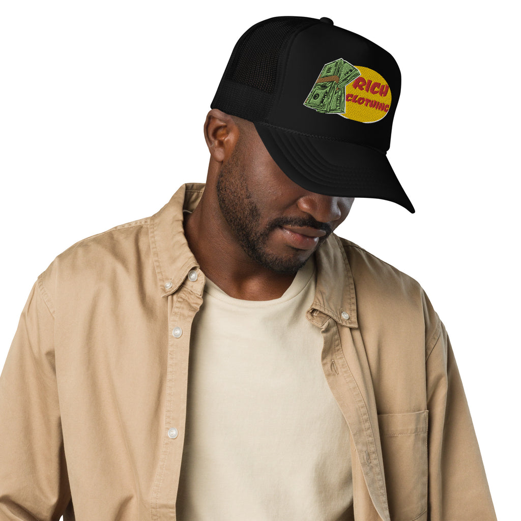Money Stack Foam trucker hat