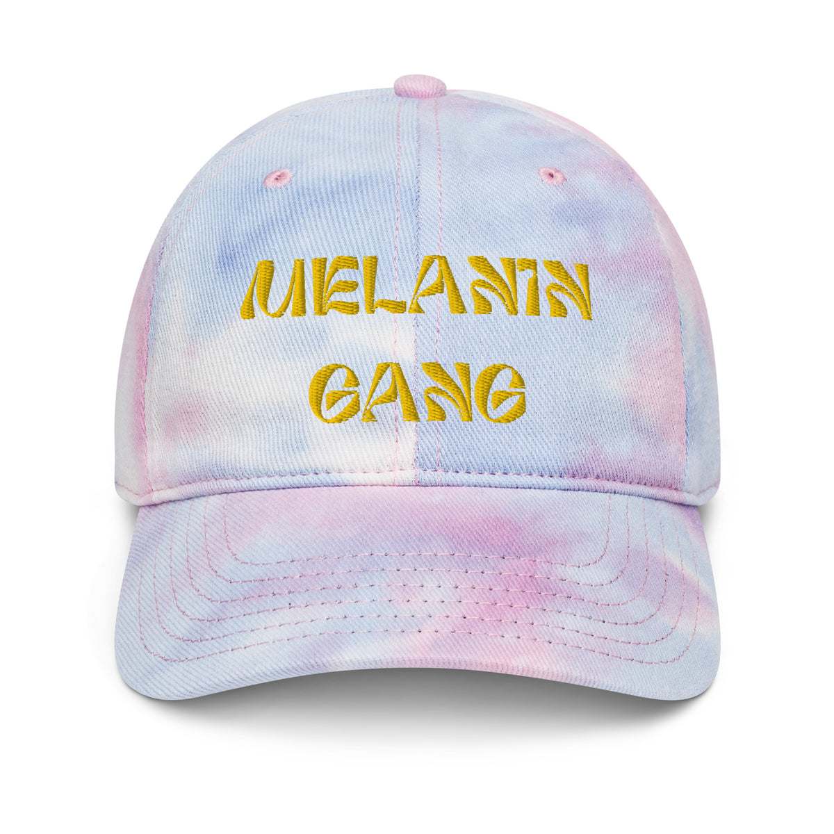 Melanin Gang Tie dye hat