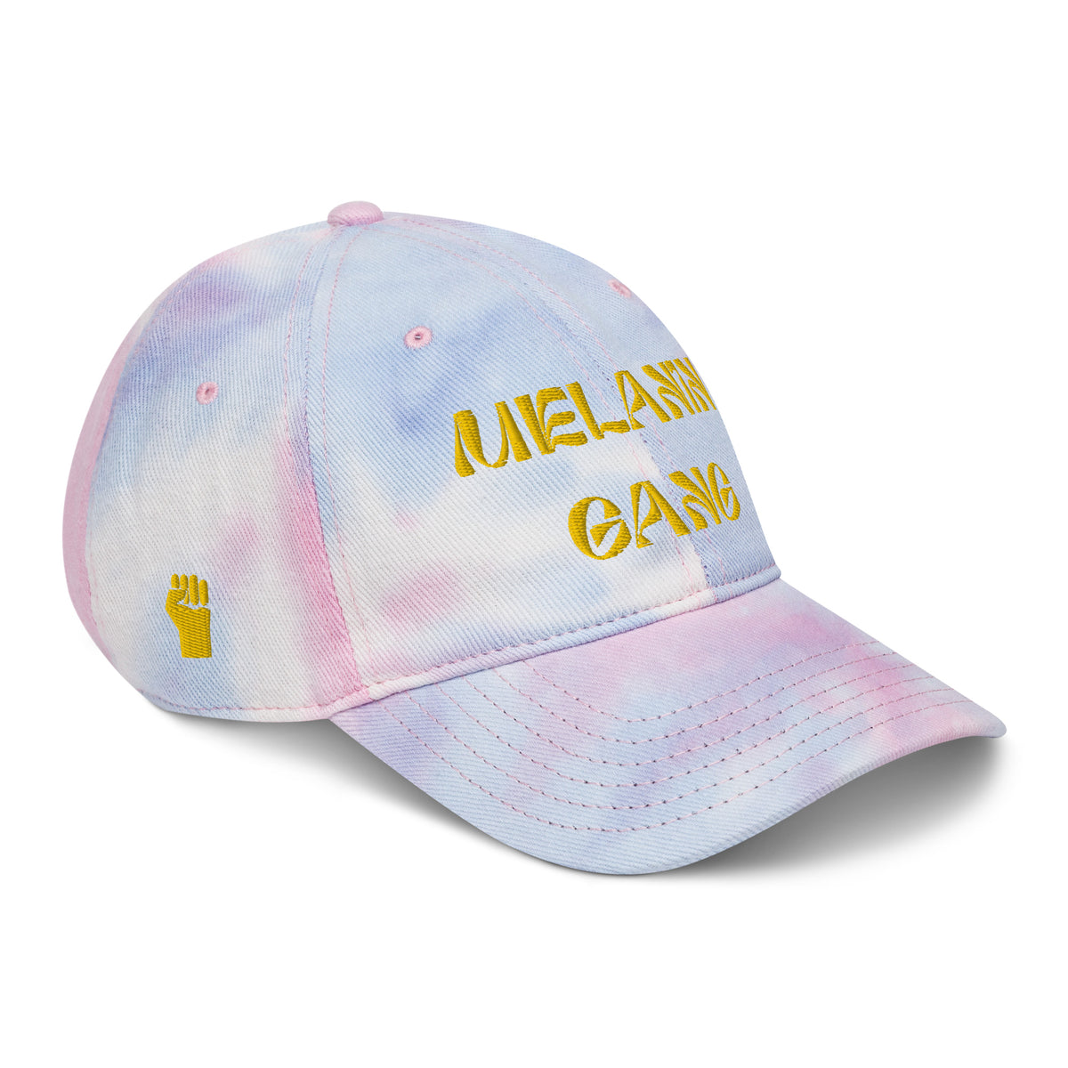 Melanin Gang Tie dye hat