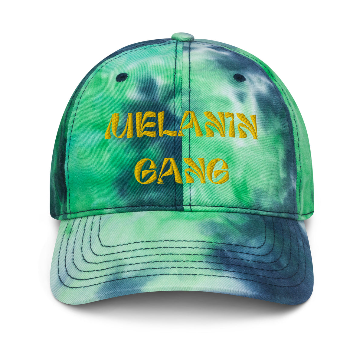 Melanin Gang Tie dye hat