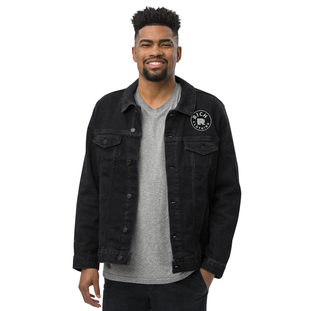 Embroidered RC denim jacket