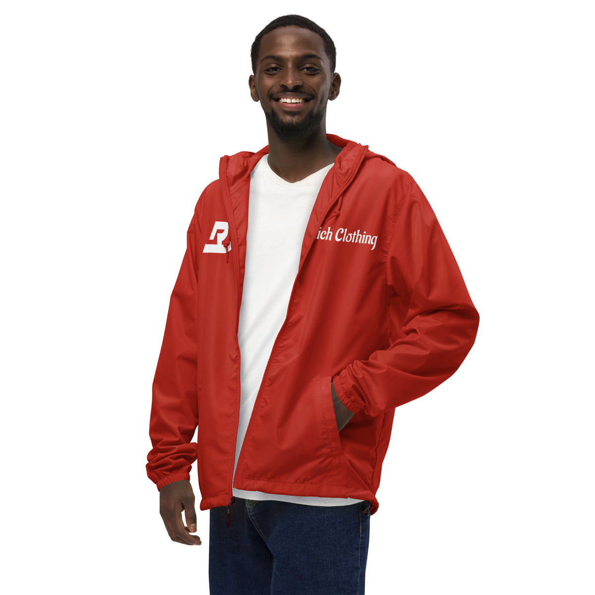 RC DTF zip up windbreaker