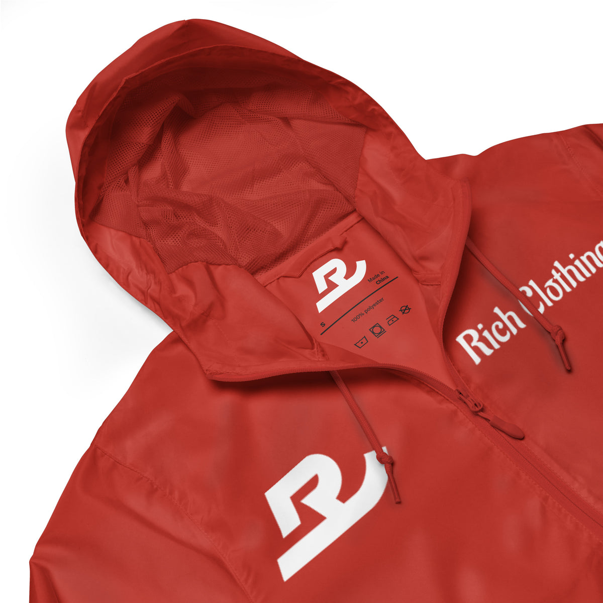 RC DTF zip up windbreaker