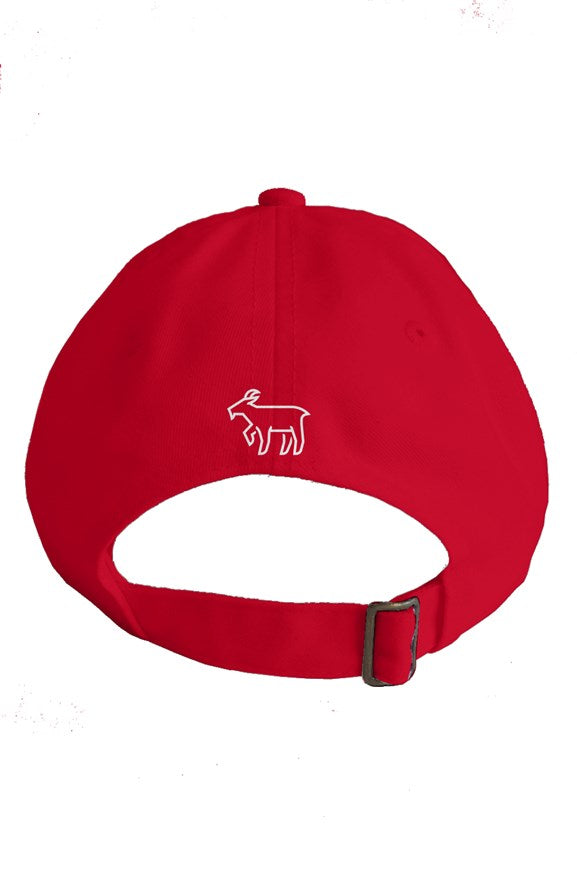 Goat premium dad hat