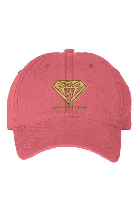 Apply pressure Pigment Dyed Cap