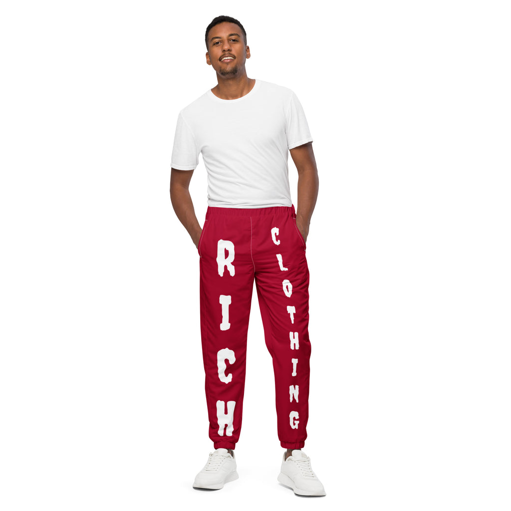 Embroidered Rich Clothing  track pants