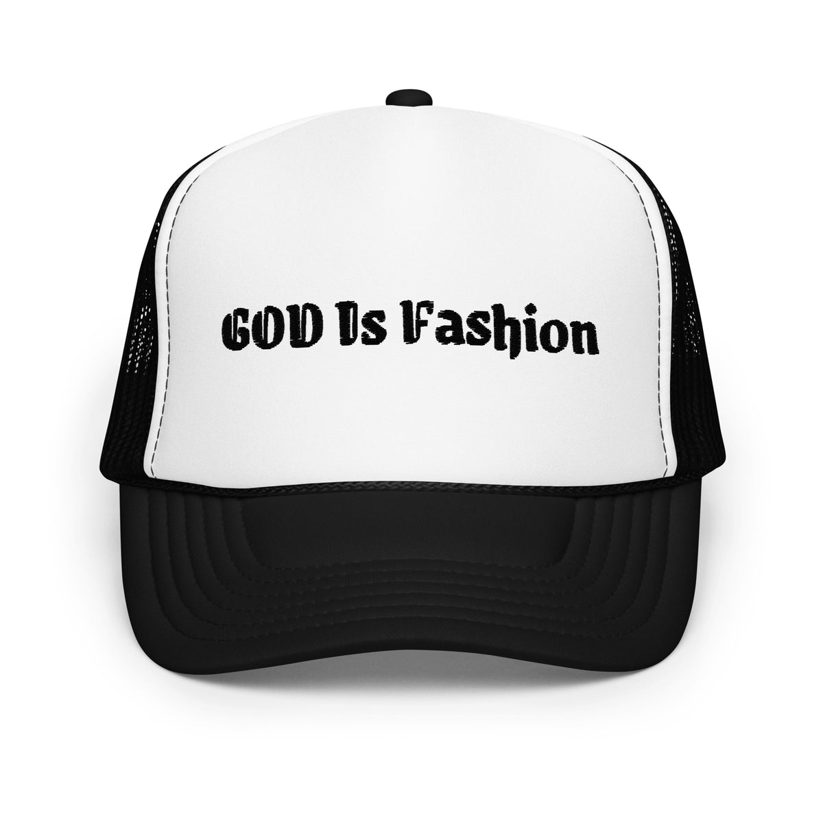 GOD is Fashion Foam trucker hat