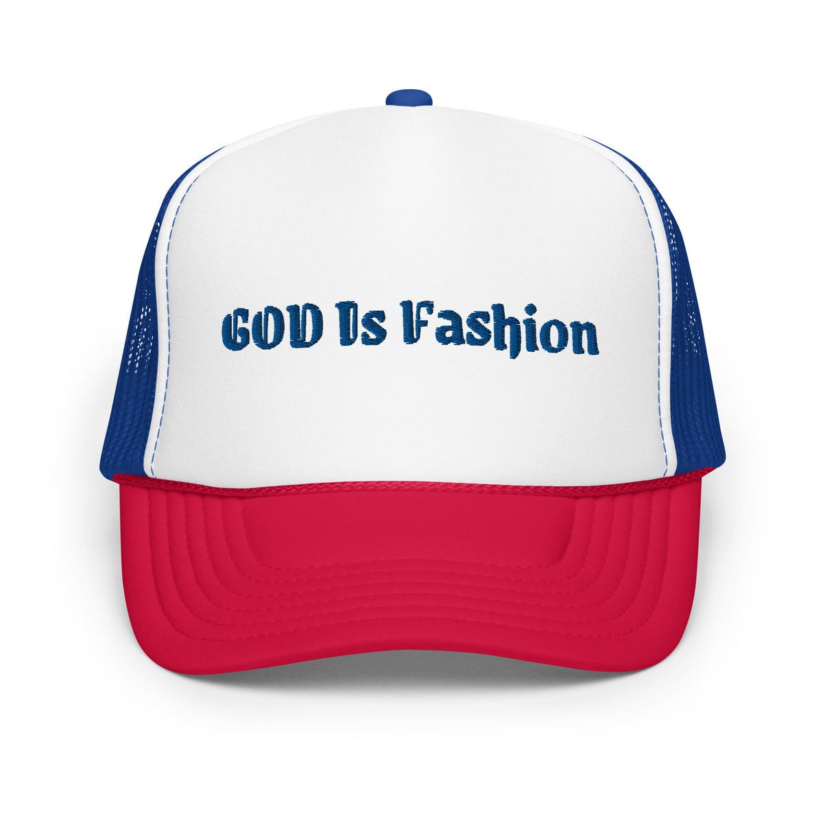 GOD is Fashion Foam trucker hat